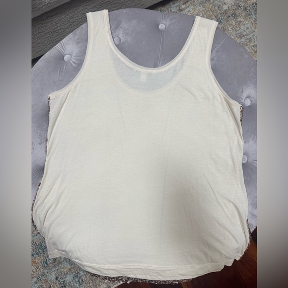 Banana Republic Sequin Tank Top in gold tones - Picture 5 of 7